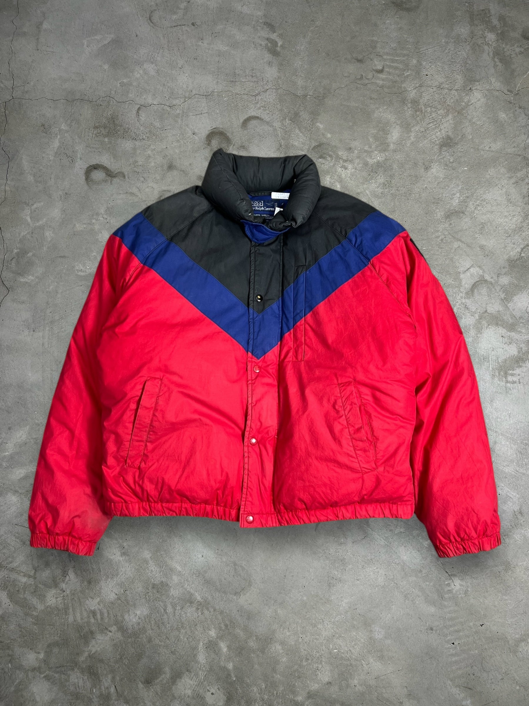 Vintage 90s Polo Ralph Lauren Suicide Ski Down Jacket (M