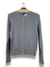 Load image into Gallery viewer, Agnès b. Gray Snapy snap Cardigan (3) GTMP246
