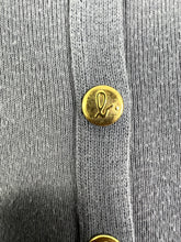 Load image into Gallery viewer, Agnès b. Gray Snapy snap Cardigan (3) GTMP246
