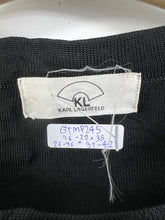 Load image into Gallery viewer, Karl Lagerfeld Black Midi Dress (38) GTMP245
