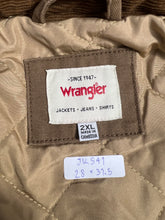 Load image into Gallery viewer, Wrangler Mini Logo Canvas Lined Work Jacket (2XL) JK541
