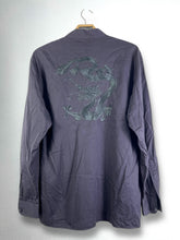 Load image into Gallery viewer, Shanghai Tang Dragon Embroidery Button Up Shirt (L) GTMP258
