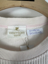 Load image into Gallery viewer, Courrèges Embroidery Logo Sweatshirt (M) GTMP270

