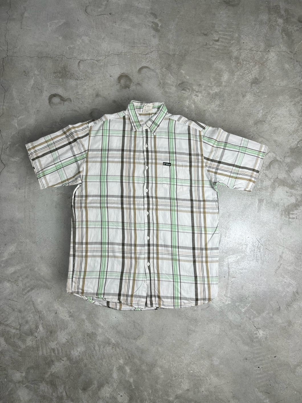 G-Unit Y2K Clothing Hip Hop Plaid Shirt (XL) JK885