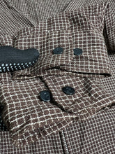 Load image into Gallery viewer, OMKOE Houndstooth Zip-Up Jacket (M) JKA266
