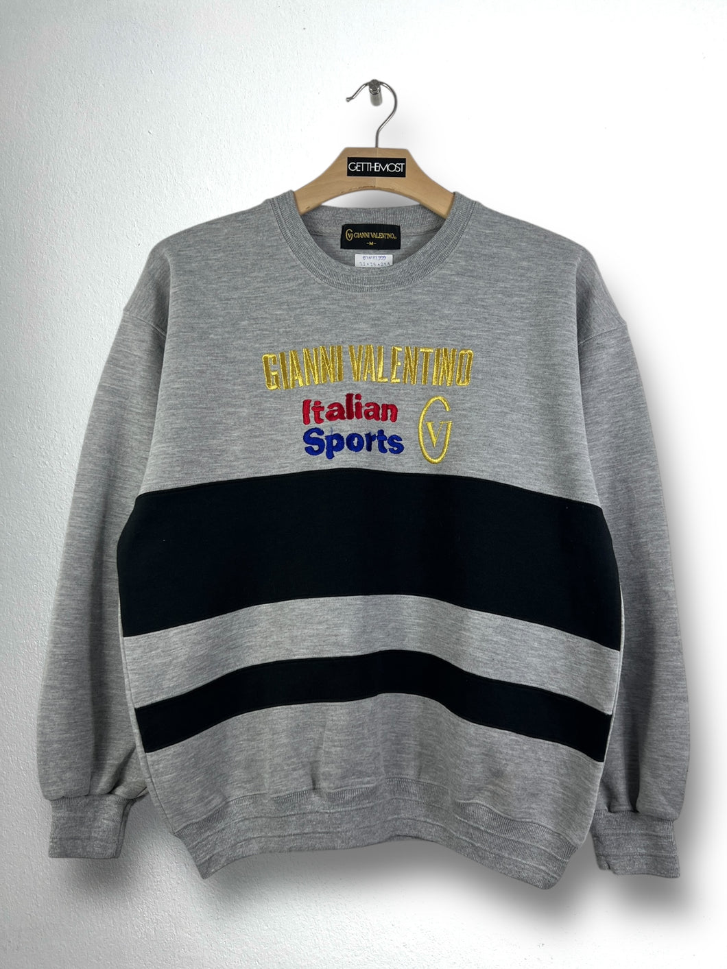 Vintage Gianni Valentino Box Logo Sweatshirt (M) GTMPT999