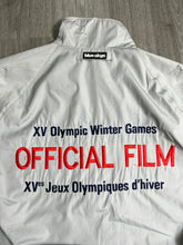 Load image into Gallery viewer, Vintage Blue Skys Olympic Winter Games Bomber Jacket JKA289
