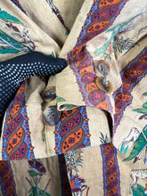 Load image into Gallery viewer, Grass Men&#39;s Jun Saito Printed Light Blazer (M) GTMP277
