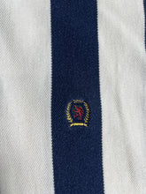 Load image into Gallery viewer, Vintage Tommy Hilfiger Mini Logo Striped Polo Shirt (M) JK902
