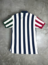 Load image into Gallery viewer, Vintage Tommy Hilfiger Mini Logo Striped Polo Shirt (M) JK902
