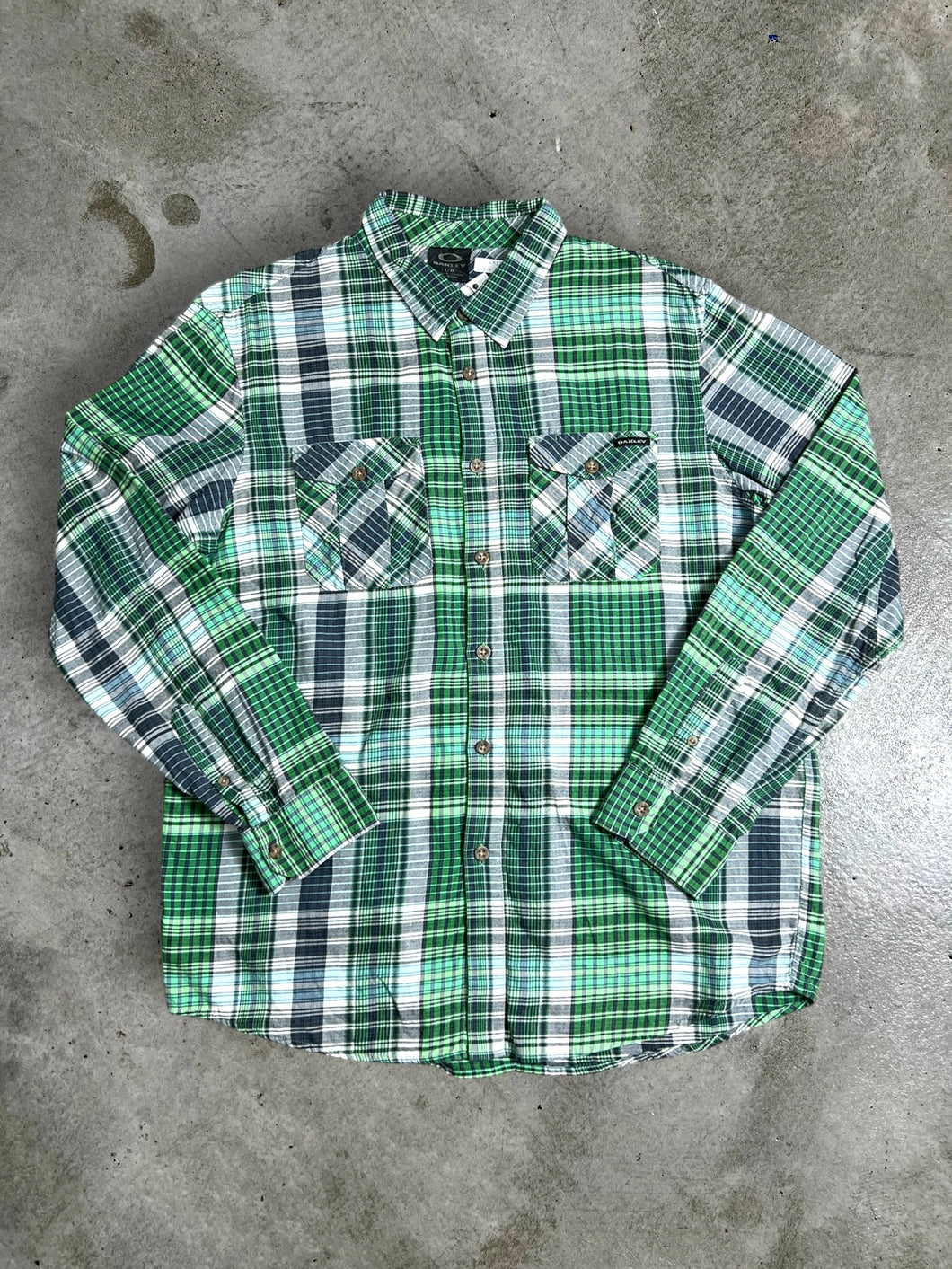 OAKLEY Plaid Shirt (L) JKA297
