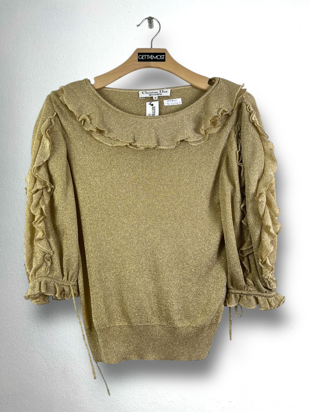 Vintage Christian Dior Acrylic Knit Sweater (M) GTMP020