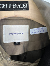 Load image into Gallery viewer, Peyton Place Beige Trench Coat (9) GTMP298
