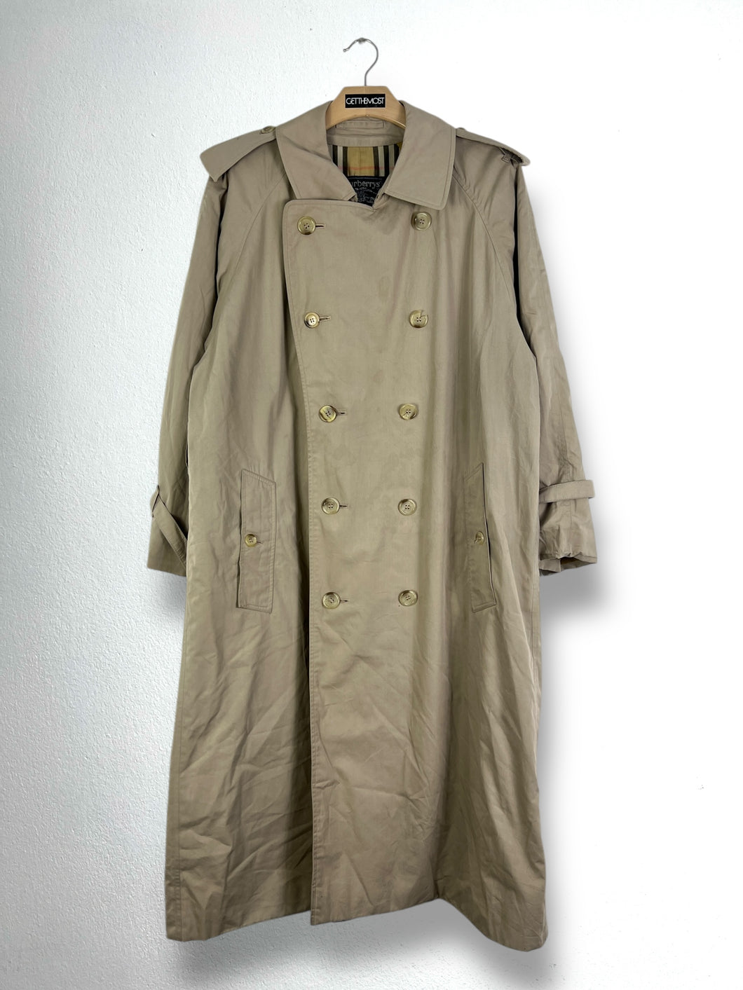 Vintage Burberrys Lined Plaid Coat GTMPT842