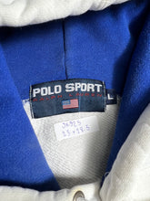 Load image into Gallery viewer, Vintage Polo Sport USA Flag Hoodie (L) JK925
