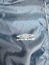 Load image into Gallery viewer, Vintage Umbro Mini Logo Half-Zip Polyester Hoodie (L) JKA011
