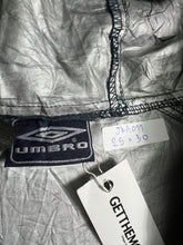 Load image into Gallery viewer, Vintage Umbro Mini Logo Half-Zip Polyester Hoodie (L) JKA011
