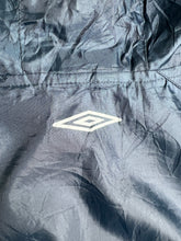 Load image into Gallery viewer, Vintage Umbro Mini Logo Half-Zip Polyester Hoodie (L) JKA011
