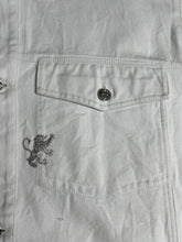 Load image into Gallery viewer, Vintage Cross Colours White Denim Jacket (XXL) JKA006
