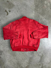 Load image into Gallery viewer, Vintage NAF NAF Suede Leather Bomber Jacket (M) JKA350
