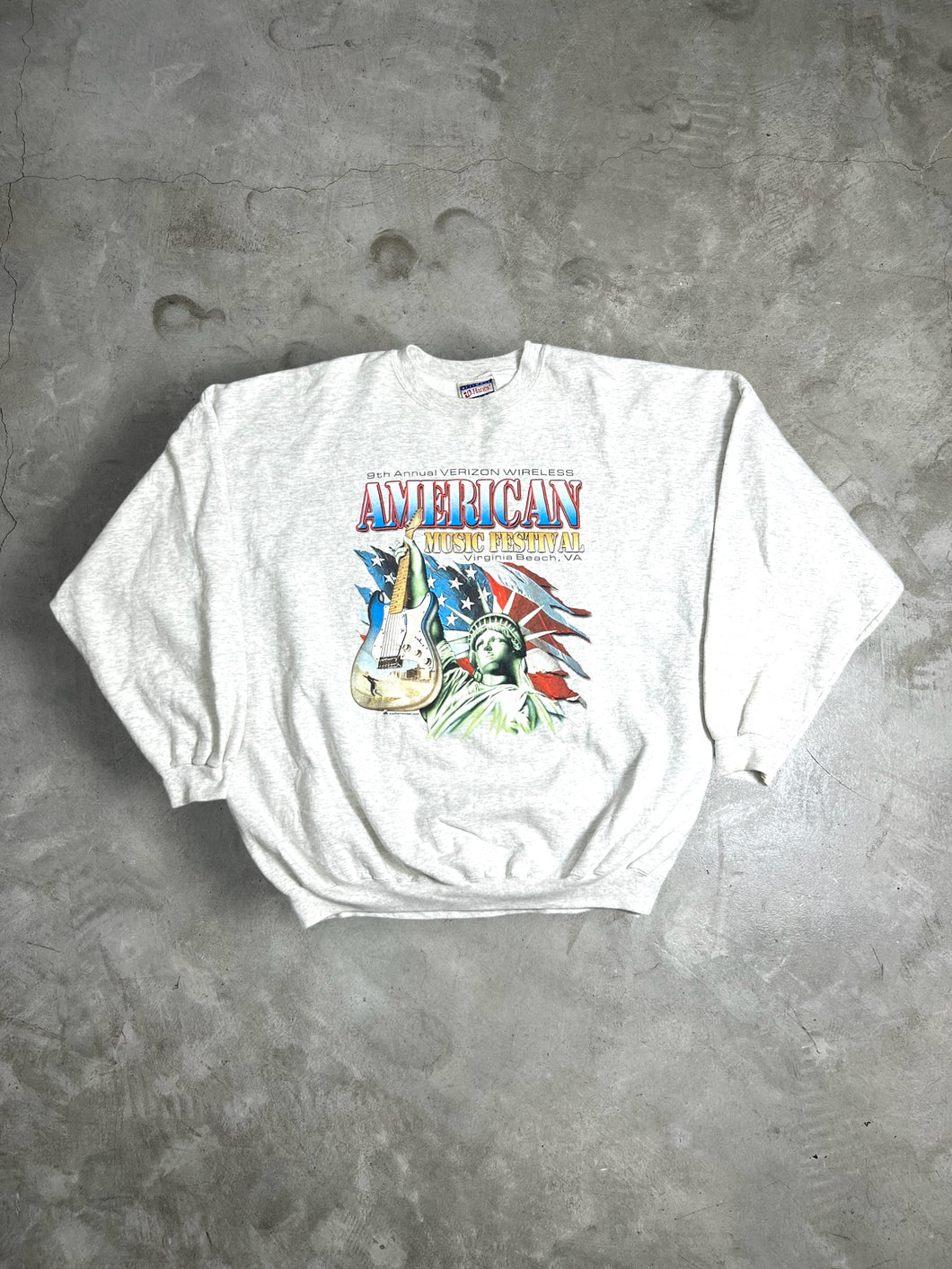Vintage American Music Fest Graphic Sweatshirt (XXL) JKA003