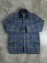 Load image into Gallery viewer, Brook Brothers Plaid Quilted Chore Jacket (M) JKA400
