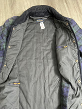 Load image into Gallery viewer, Brook Brothers Plaid Quilted Chore Jacket (M) JKA400
