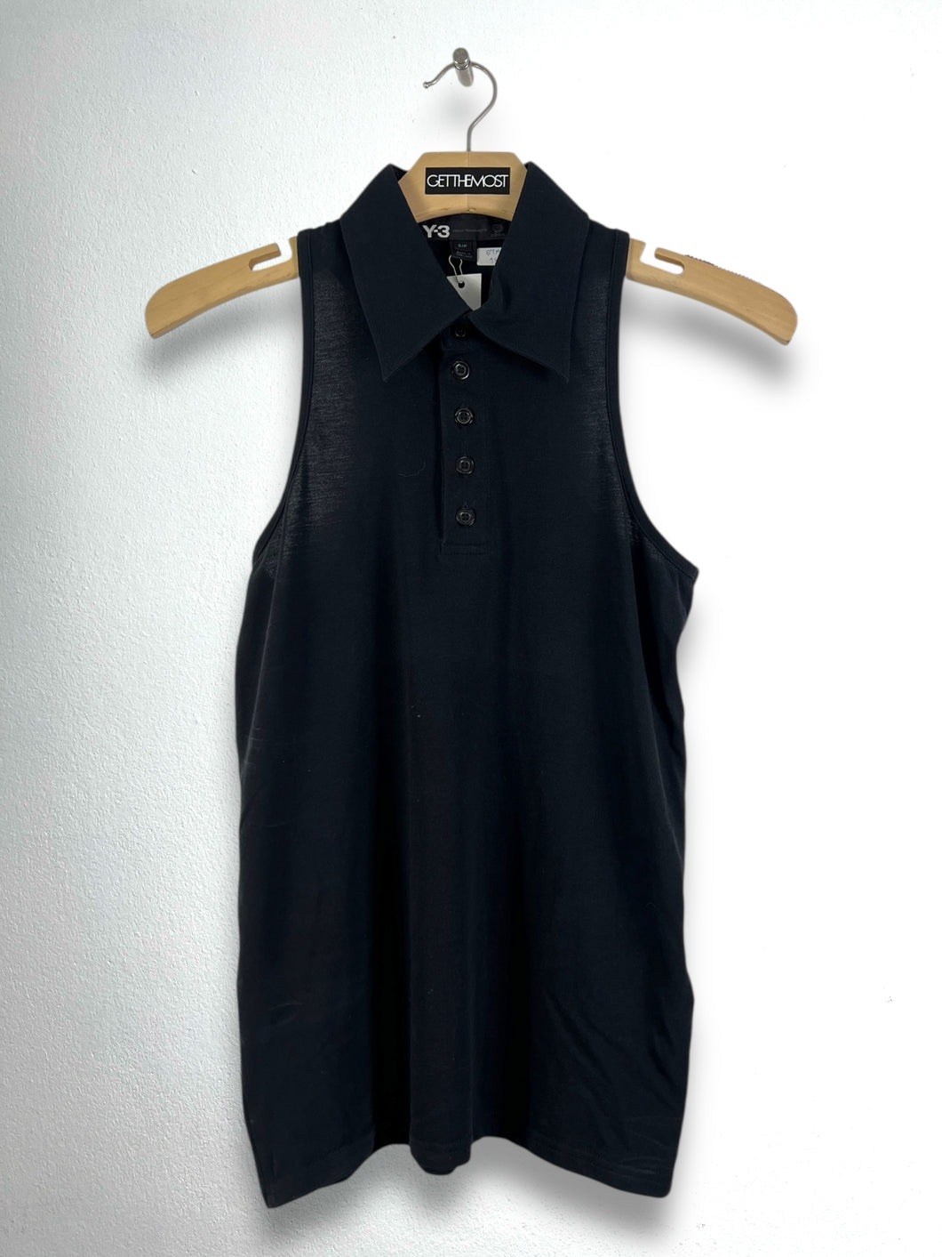 Y-3 Yohji Yamamoto x Adidas Sleeveless Polo (S) GTMP127