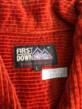 Load image into Gallery viewer, First Down Corduroy Zip-Up Jacket (L) JKA023
