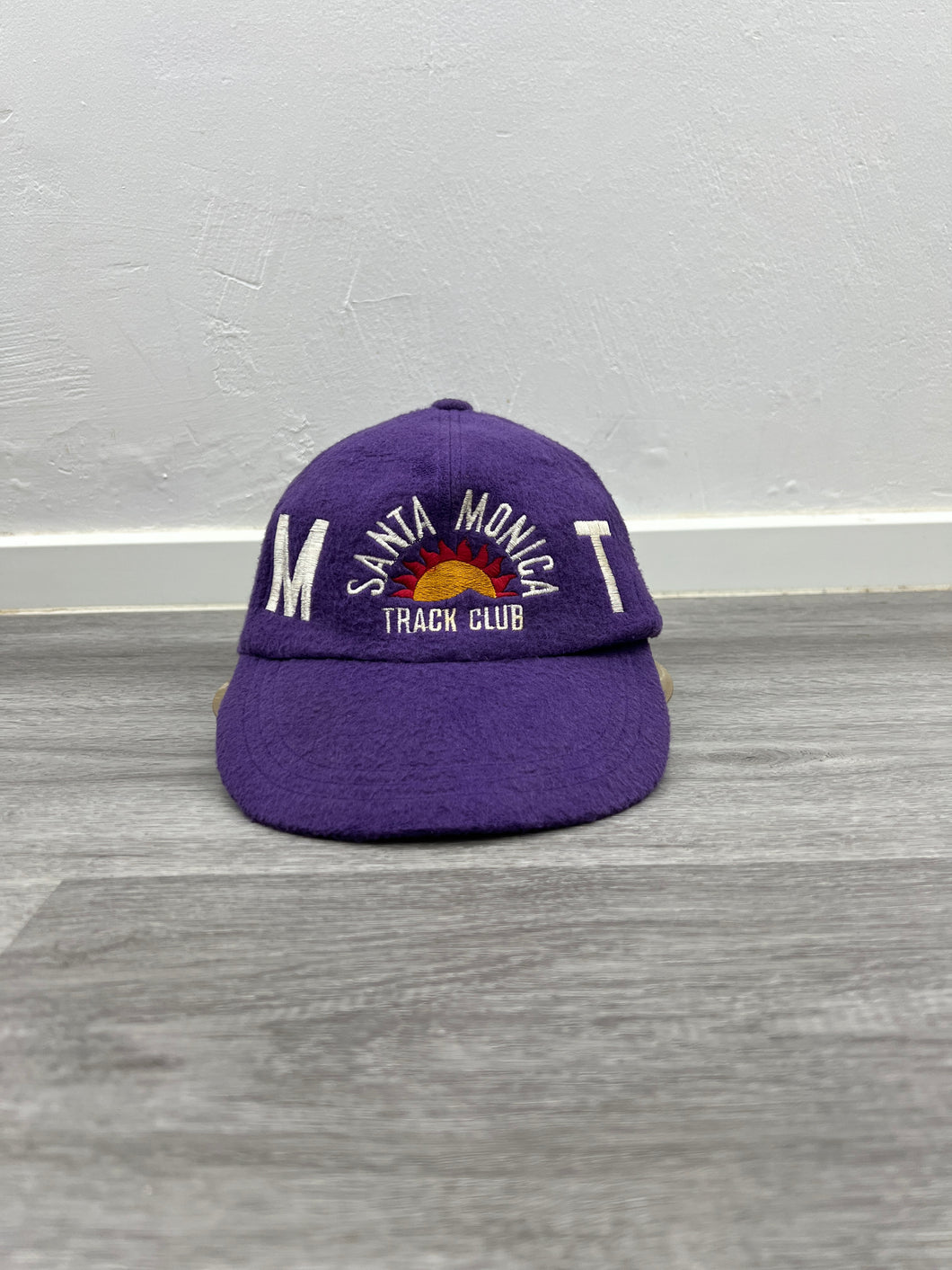 Vintage 90s Santa Monica Track Club Fleece Snapback
