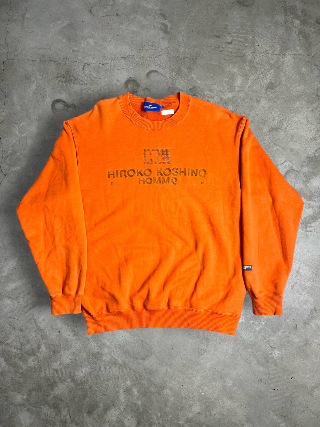 Vintage Hiroko Koshino Homme Embroidery Sweatshirt (L) JKA021