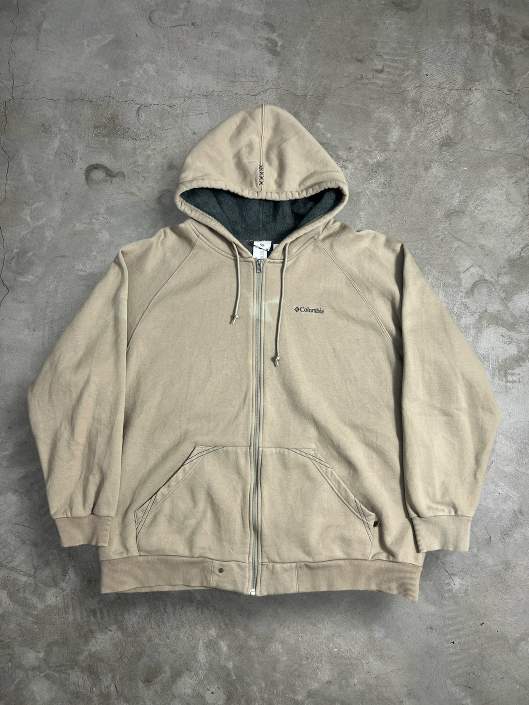 Vintage Columbia Zipped Hoodie (XXL) JK620