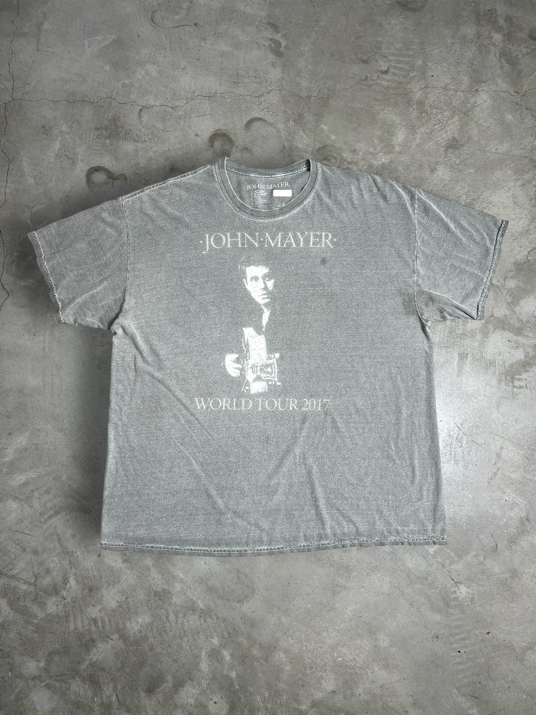 John Mayer World Tour 2017 Graphic Tee (XXL) GTME609
