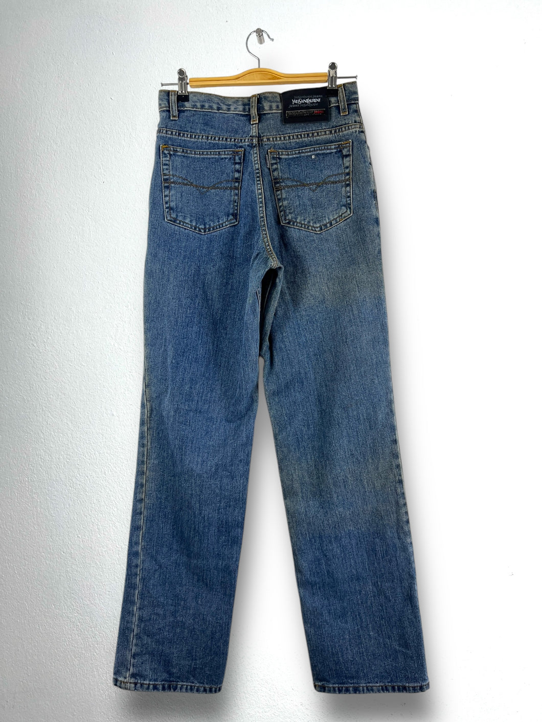 Yves Saint Laurent Jeans Straight Leg Denim GTMP045