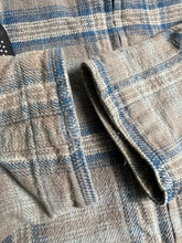 Load image into Gallery viewer, Vintage No Fear Plaid Flannel Full Zip Jacket JKA027
