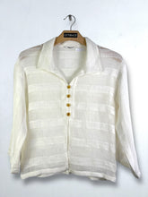 Load image into Gallery viewer, Christian Aujard Openwork Knit Shirt GTMP145
