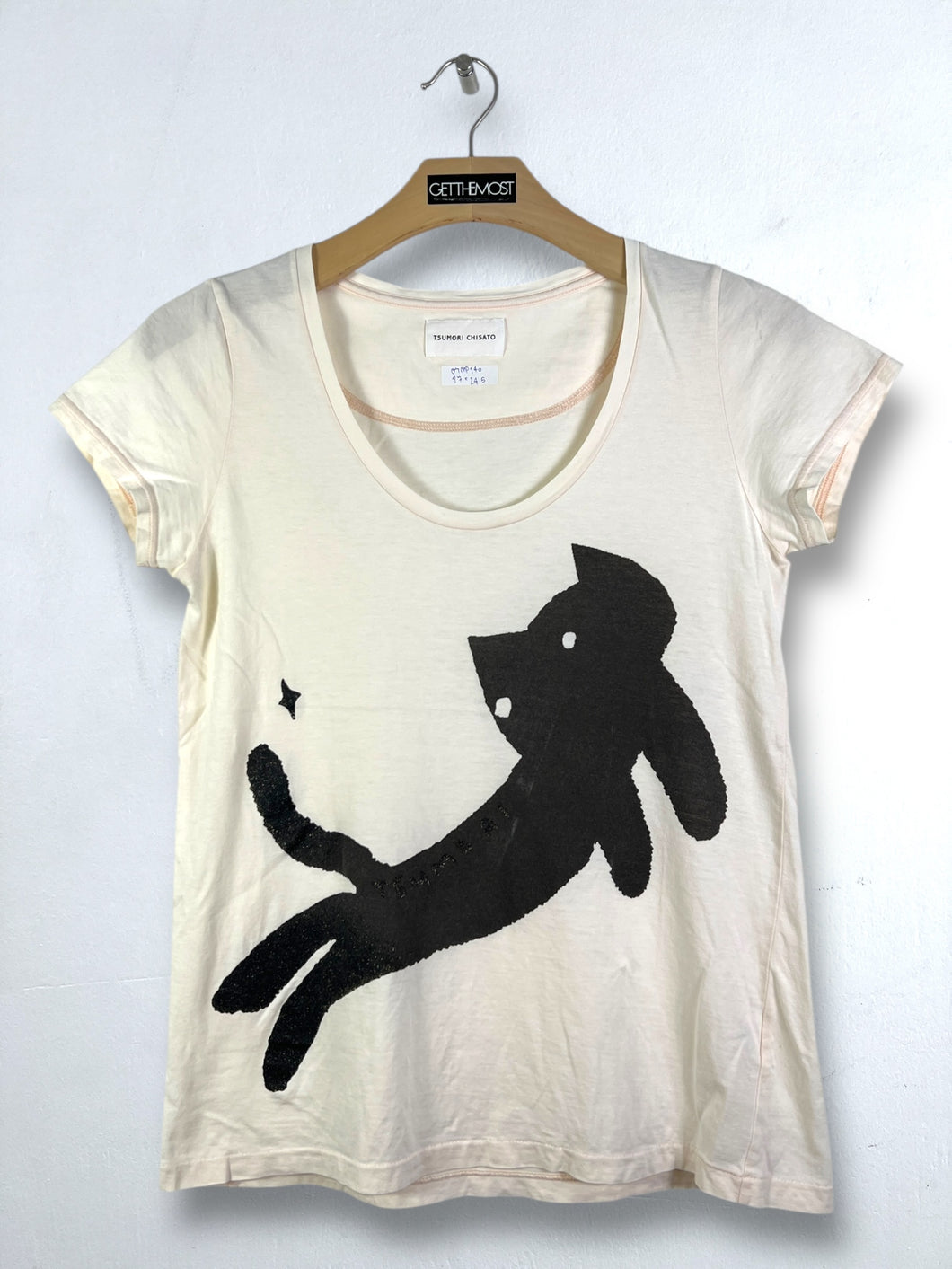 Tsumori Chisato Cat Graphic Tee GTMP140