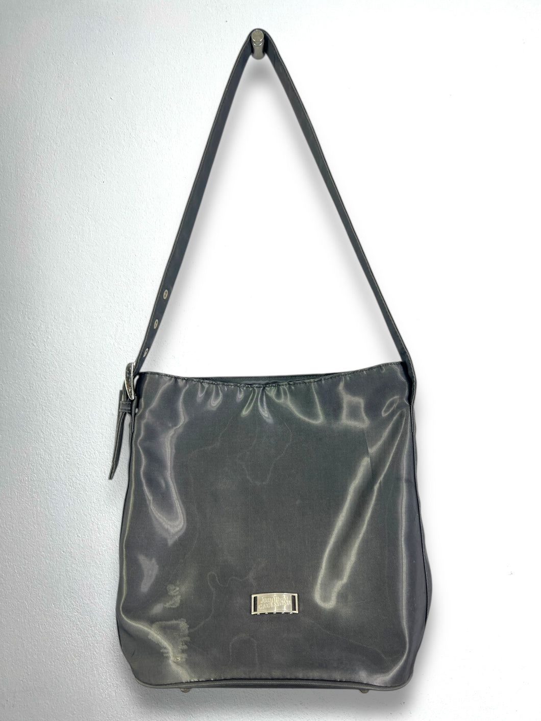 Jean Paul Gaultier Reflective Badge Logo Shoulder Bag