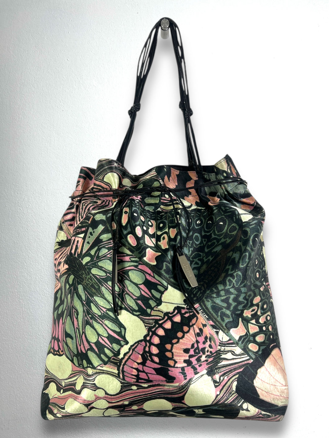 Jean Paul Gaultier Butterfly Printed Tote Bag