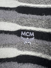 Load image into Gallery viewer, Vintage MCM Mini Logo Embroidery Knit Sweater (L) GTMP151
