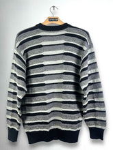 Load image into Gallery viewer, Vintage MCM Mini Logo Embroidery Knit Sweater (L) GTMP151
