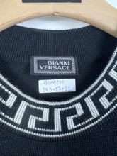 Load image into Gallery viewer, Vintage VERSACE Box Logo Embroidery Knit Sweater GTMP150
