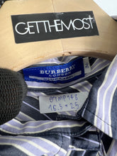 Load image into Gallery viewer, Burberry Blue Label Striped Sleeveless Shirt (36) GTMP148
