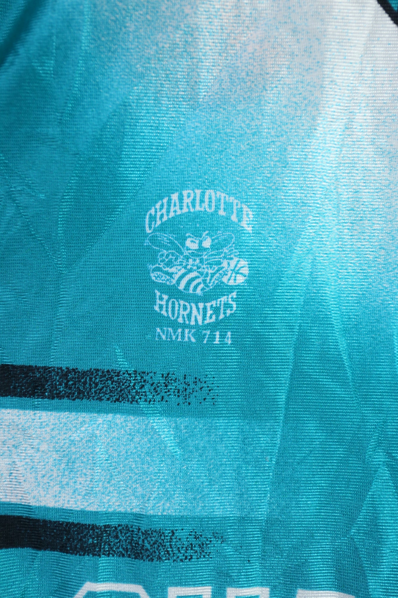 CustomCat Charlotte Hornets 90's Vintage NBA T-Shirt Sport Grey / 4XL