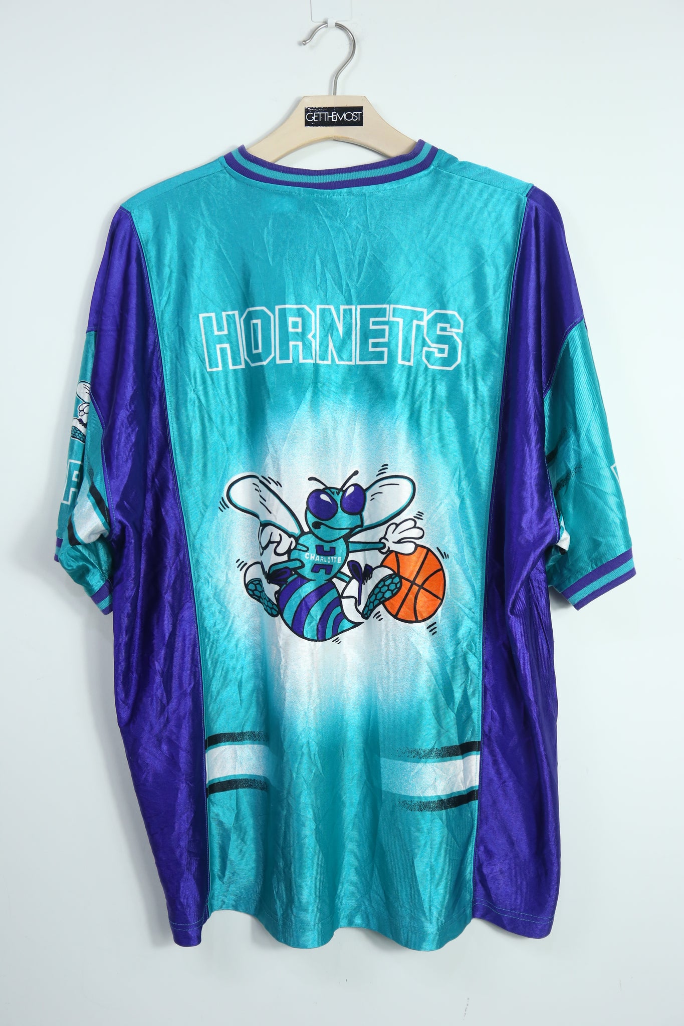 Vintage 90s Charlotte Hornets Sweatshirt NBA Crewneck 