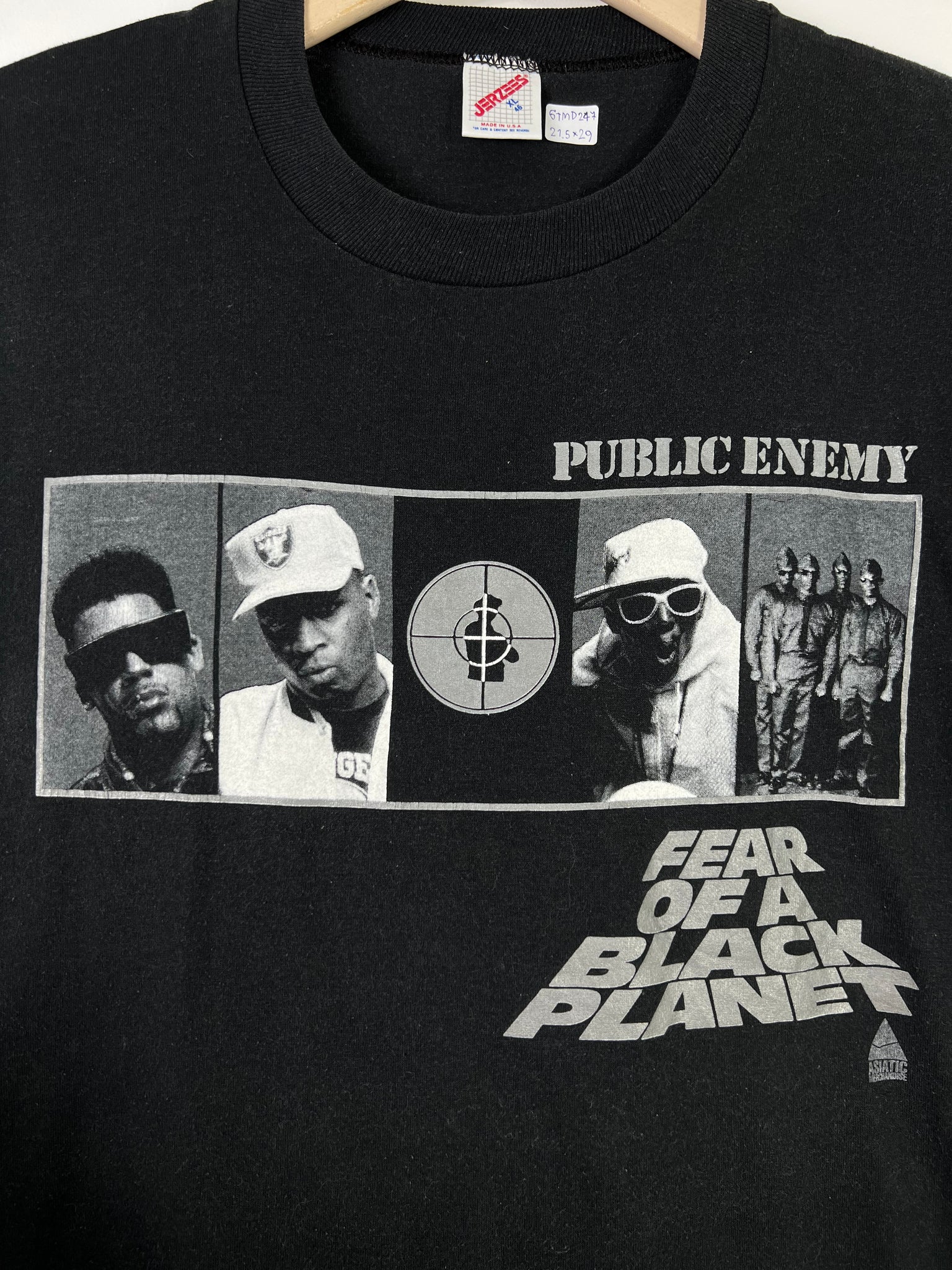Vintage 90s Public Enemy Fear Of A Black Planet Album Promo Hip