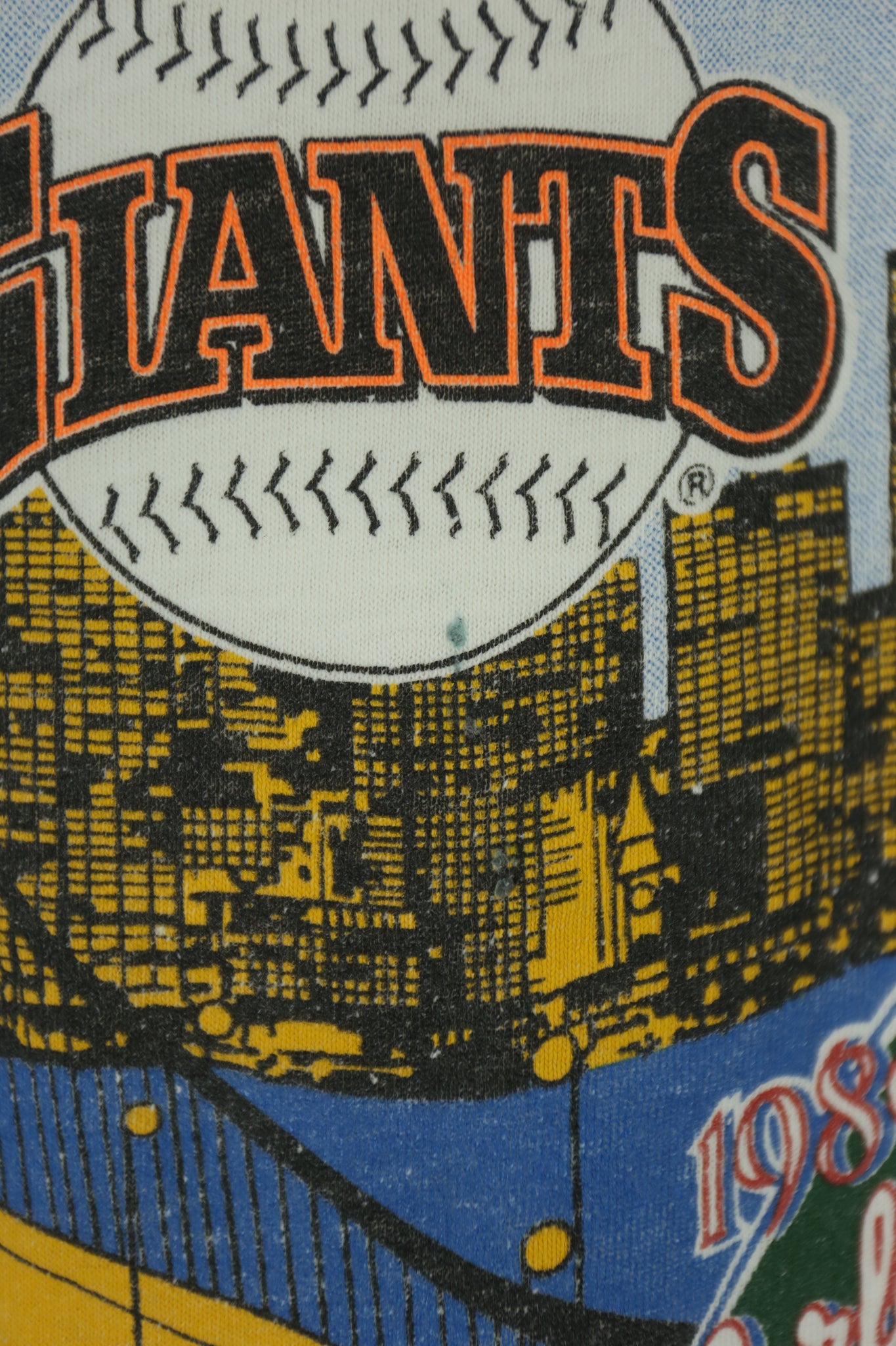 80s San Francisco Giants World Series 1989 MLB t-shirt Medium - The  Captains Vintage