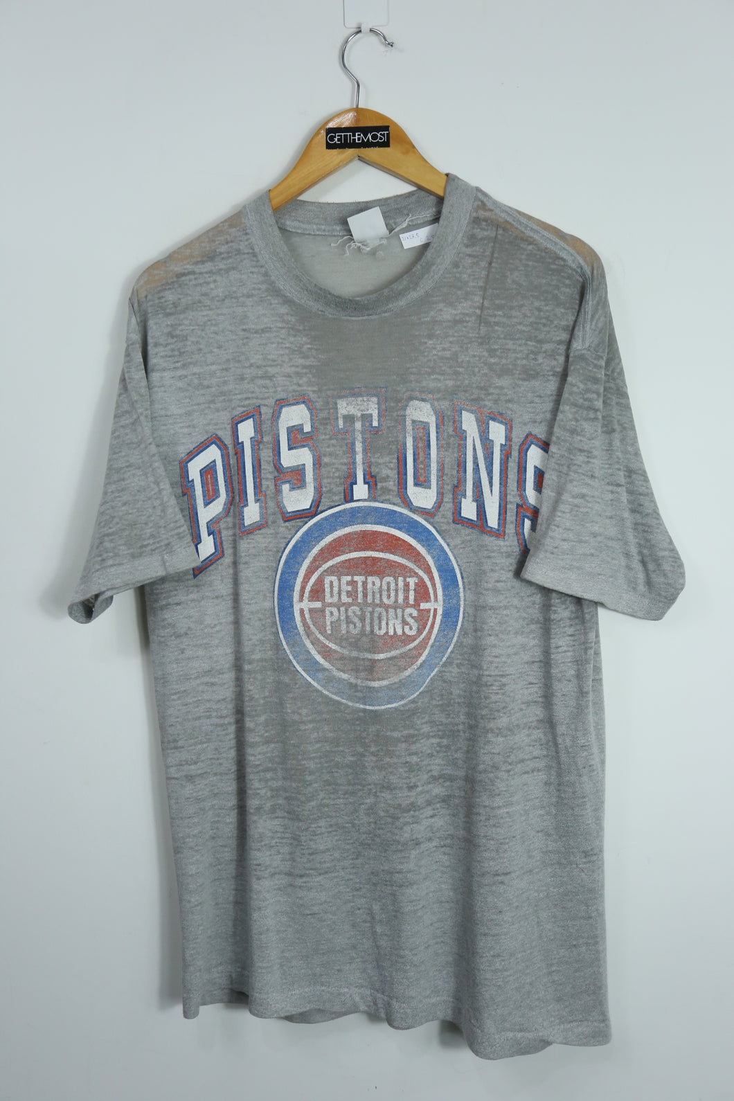 Vintage 80s NBA Detroit Pistons by 7 Logo GTMC288